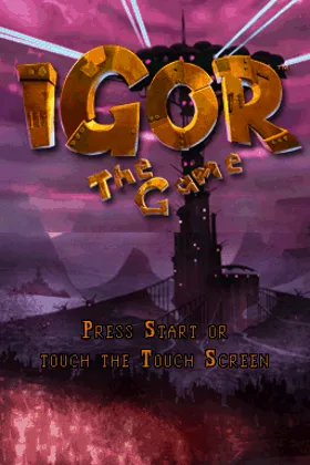 Igor - The Game (USA) screen shot title